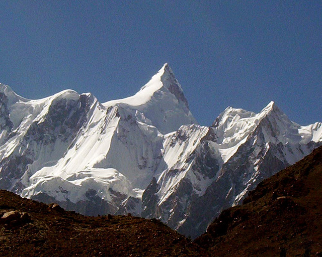 Shisper Peak , Batura Muztagh Range, Karakoram, Pakistan